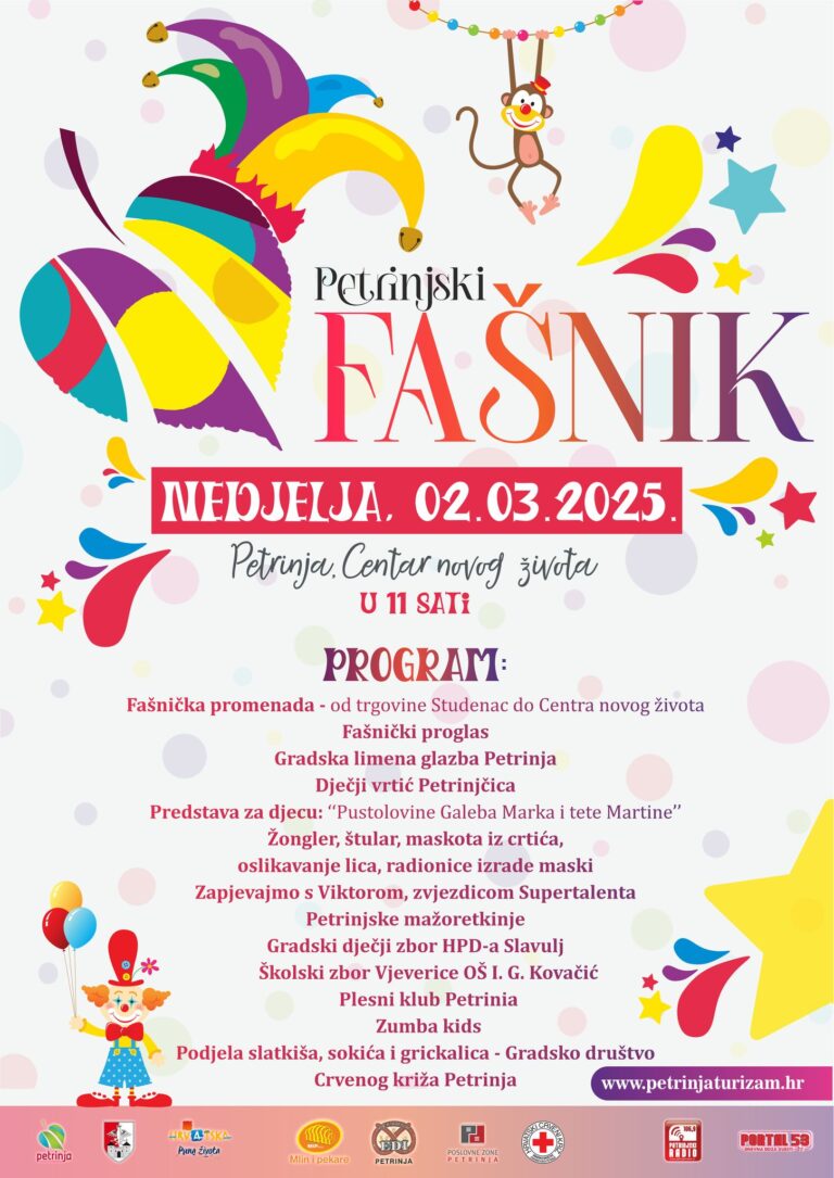 plakat petrinjski fasnik 768x1085
